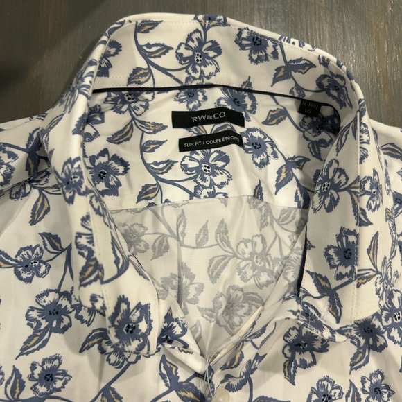NWOT RW&Co slim fit shirt - Picture 6 of 6